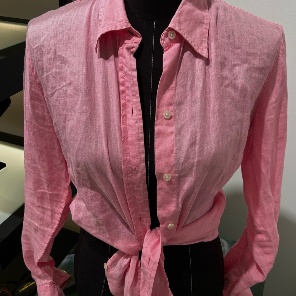 Pink Button-Up Shirt - Picture 2 of 2